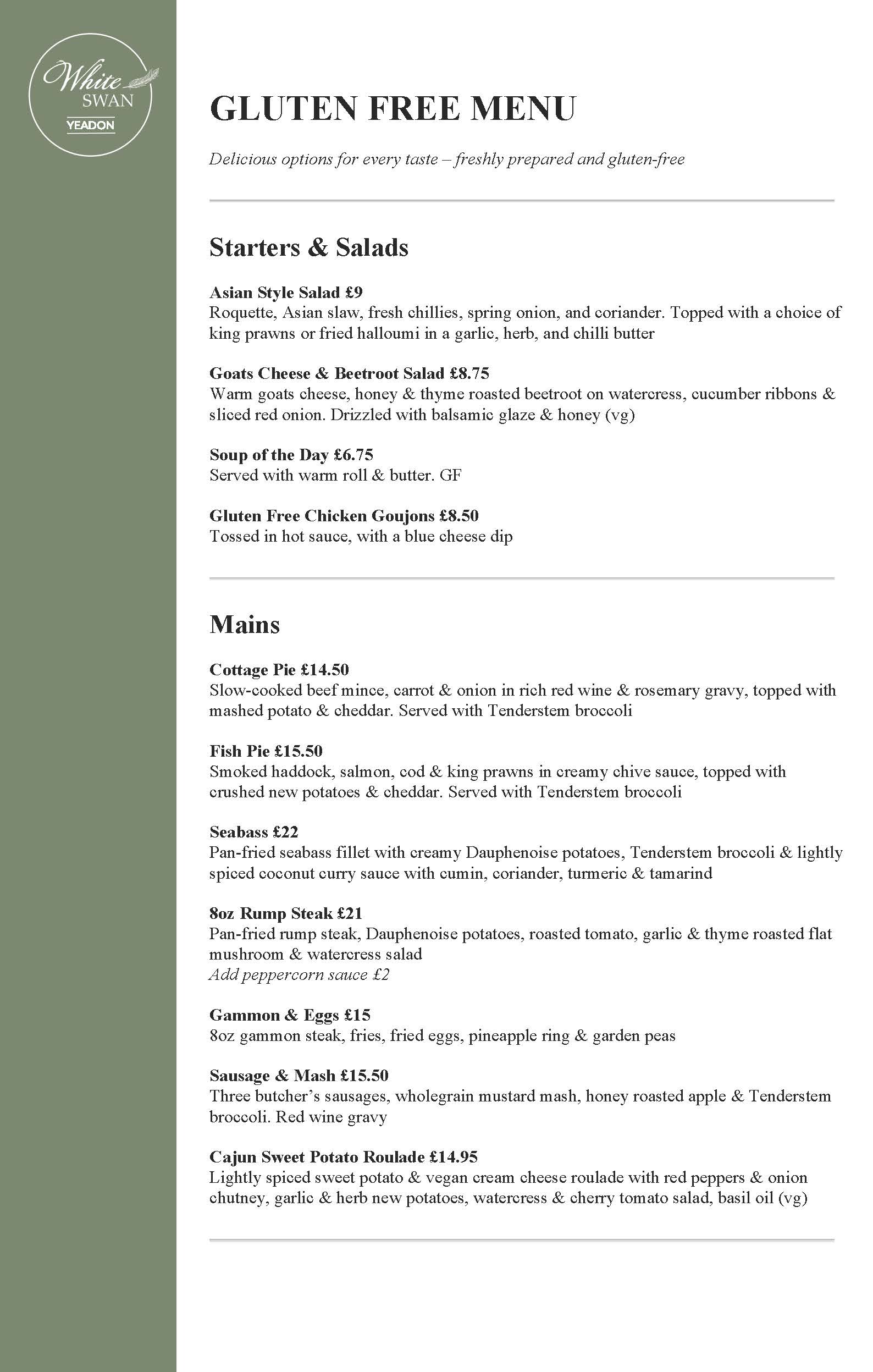 gluten free 1 winter 2025